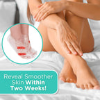 DERMORA Foot Peel Mask 2 Pack for Dry Cracked Feet & Callus