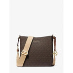 Michael Kors Women Jet Set Travel Small Signature Logo Messenger Bag