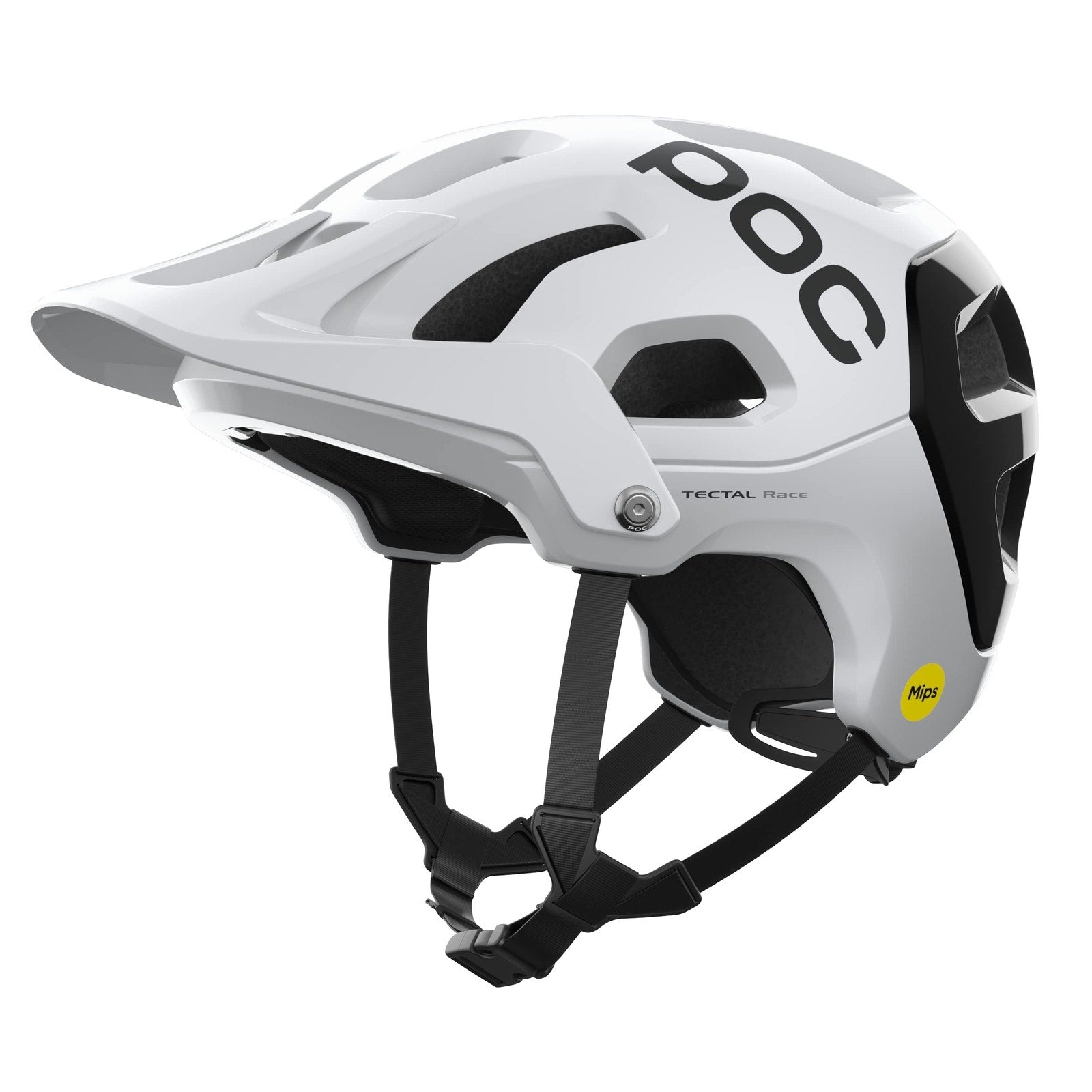 POC Tectal Race MIPS Bike Helmet White/Black Size S