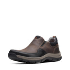 Clarks Men Walpath Step Loafer Dark Brown Size 8 Wide