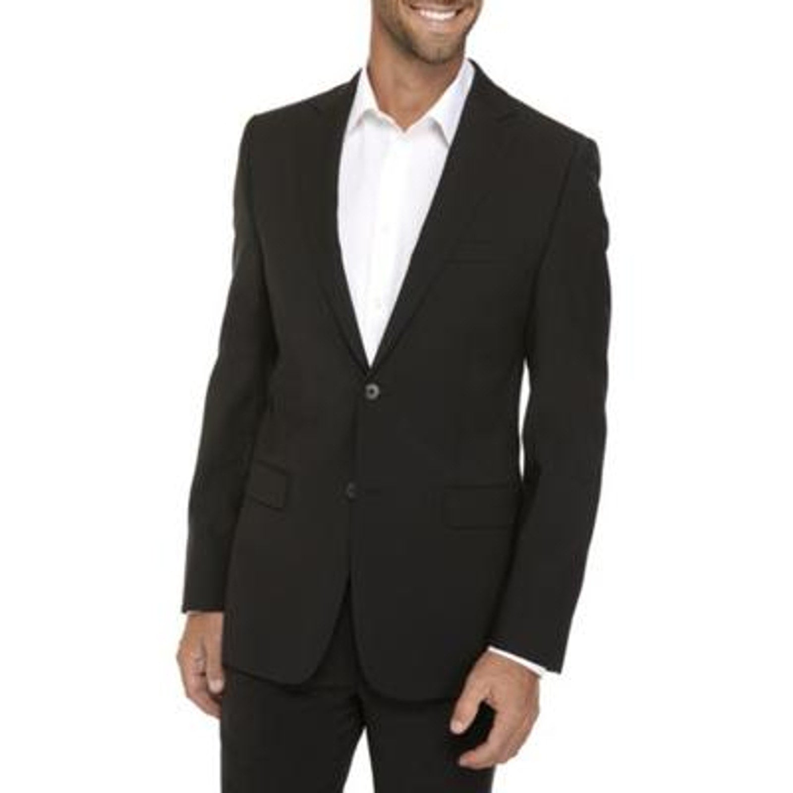 Calvin Klein Men Skinny Fit Black Suit Jacket Black 38 S