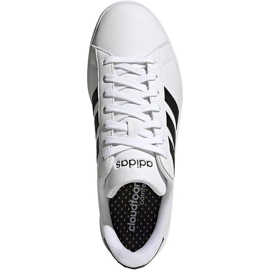 Adidas Men Sneakers from Finish Lin White/Black