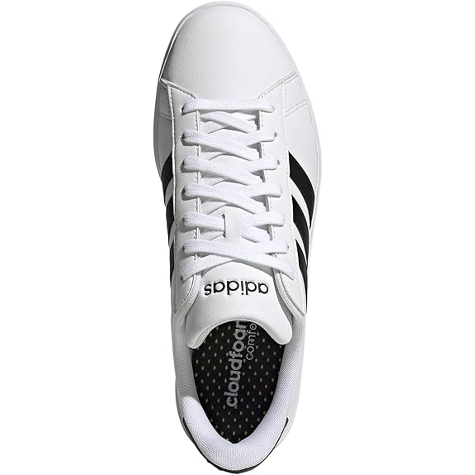 Adidas Men Sneakers from Finish Lin White/Black
