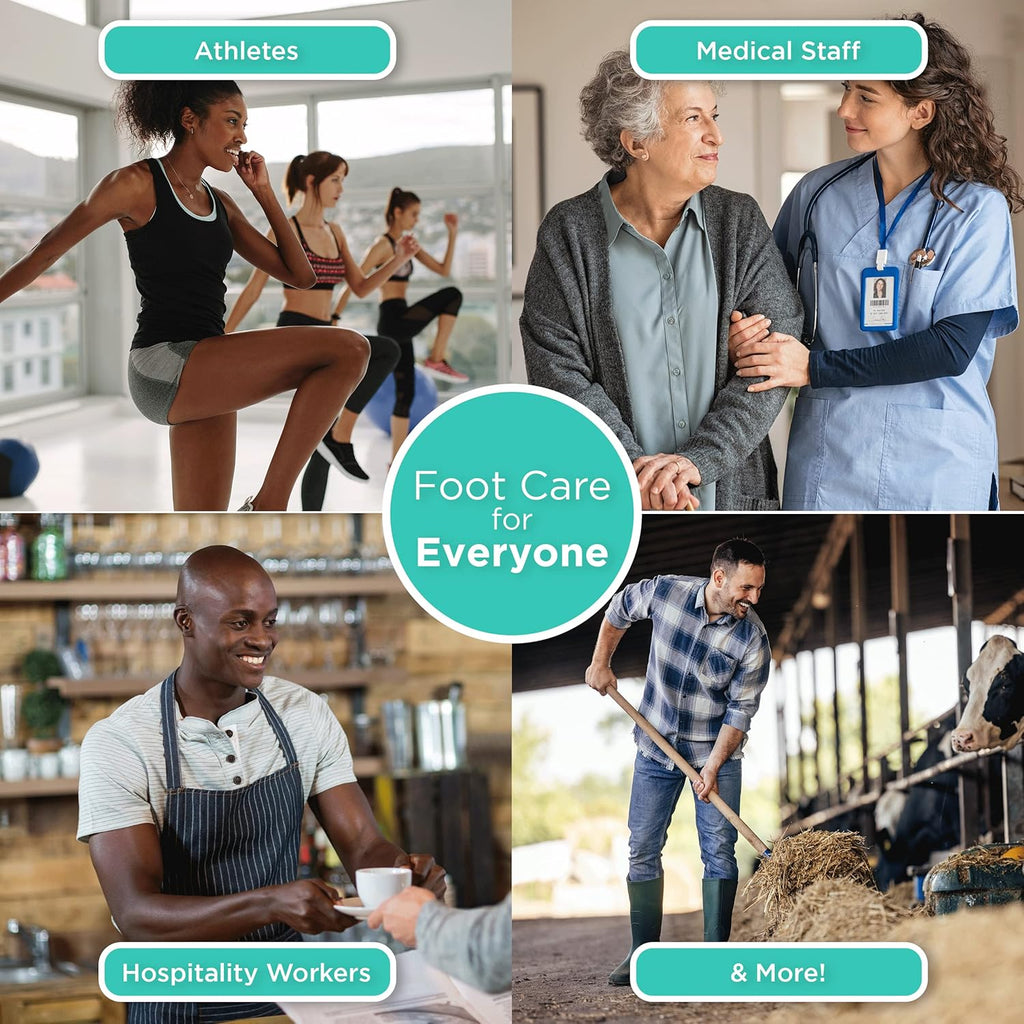 DERMORA Foot Peel Mask Tea Tree 2 Pack for Dry Cracked Feet