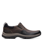 Clarks Men Walpath Step Loafer Dark Brown Size 8 Wide