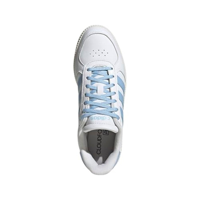 Adidas Women Breaknet Sleek Sneaker White/Blue/Off White size 6