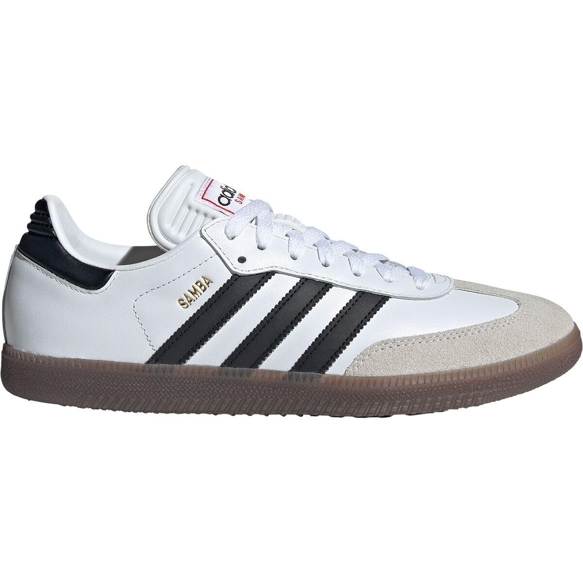 Adidas Unisex Samba Indoor Sneakers White Black Red Men 13 Women 14