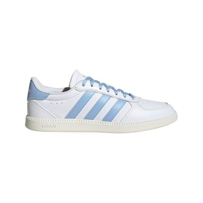 Adidas Women Breaknet Sleek Sneaker White/Blue/Off White size 6