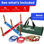 Elite Sportz Ring Toss Game for Family – Outdoor Lawn Toy
