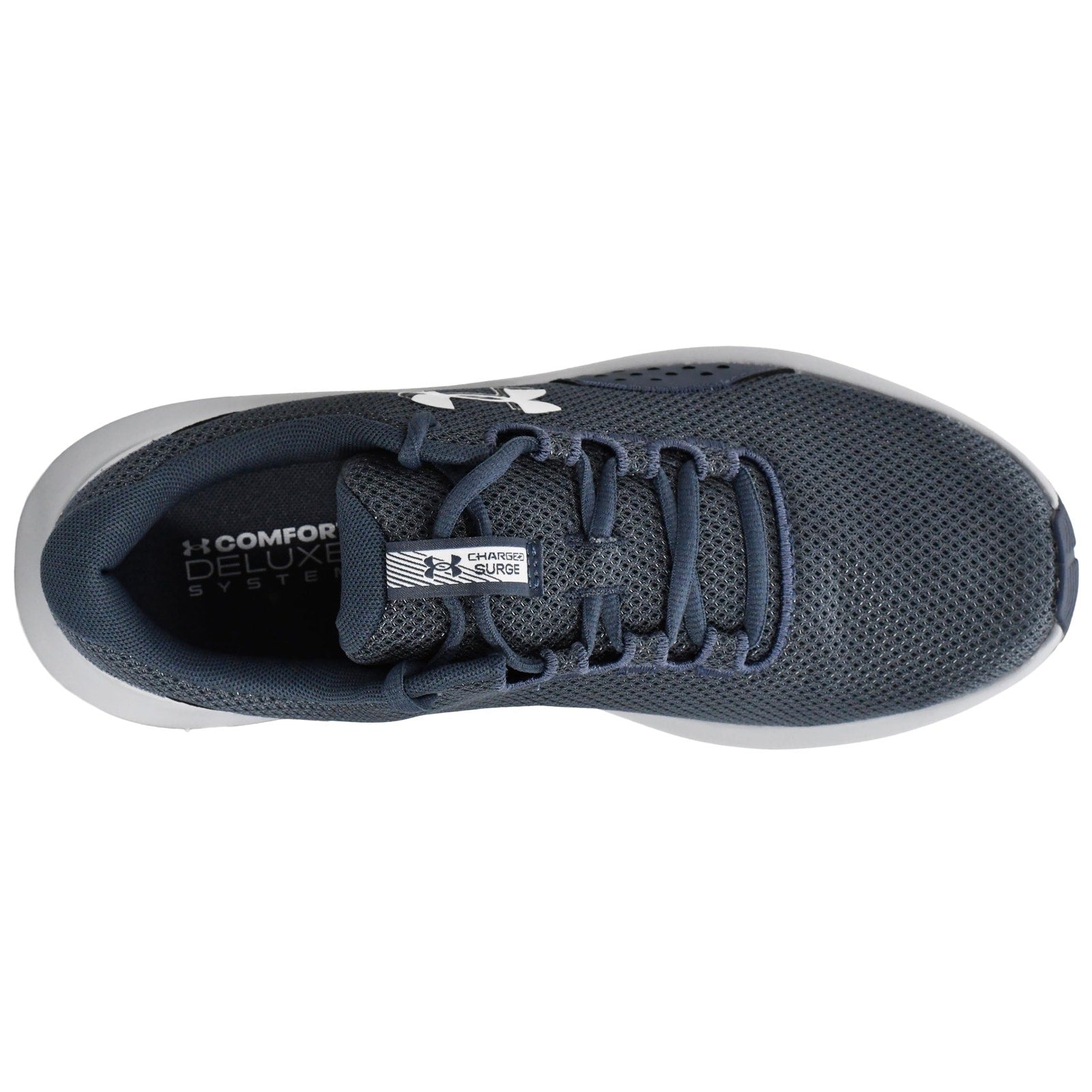 Under Armour Men Charged Surge 4 Running Shoes Gray Size 9