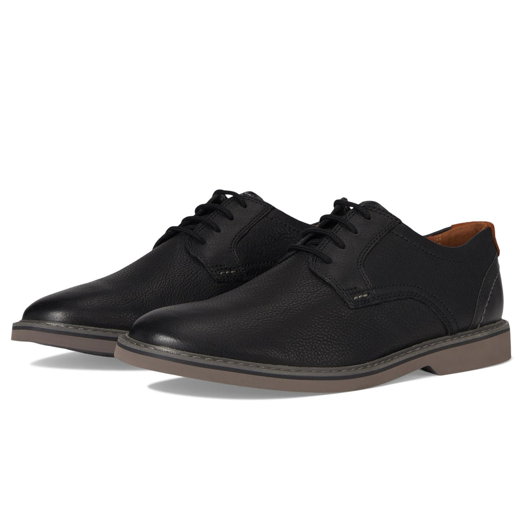 Clarks Men Radcliff Low Oxford Black Leather Size 10M