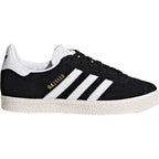 Adidas Originals Gazelle Black/White/Gold Big Kid