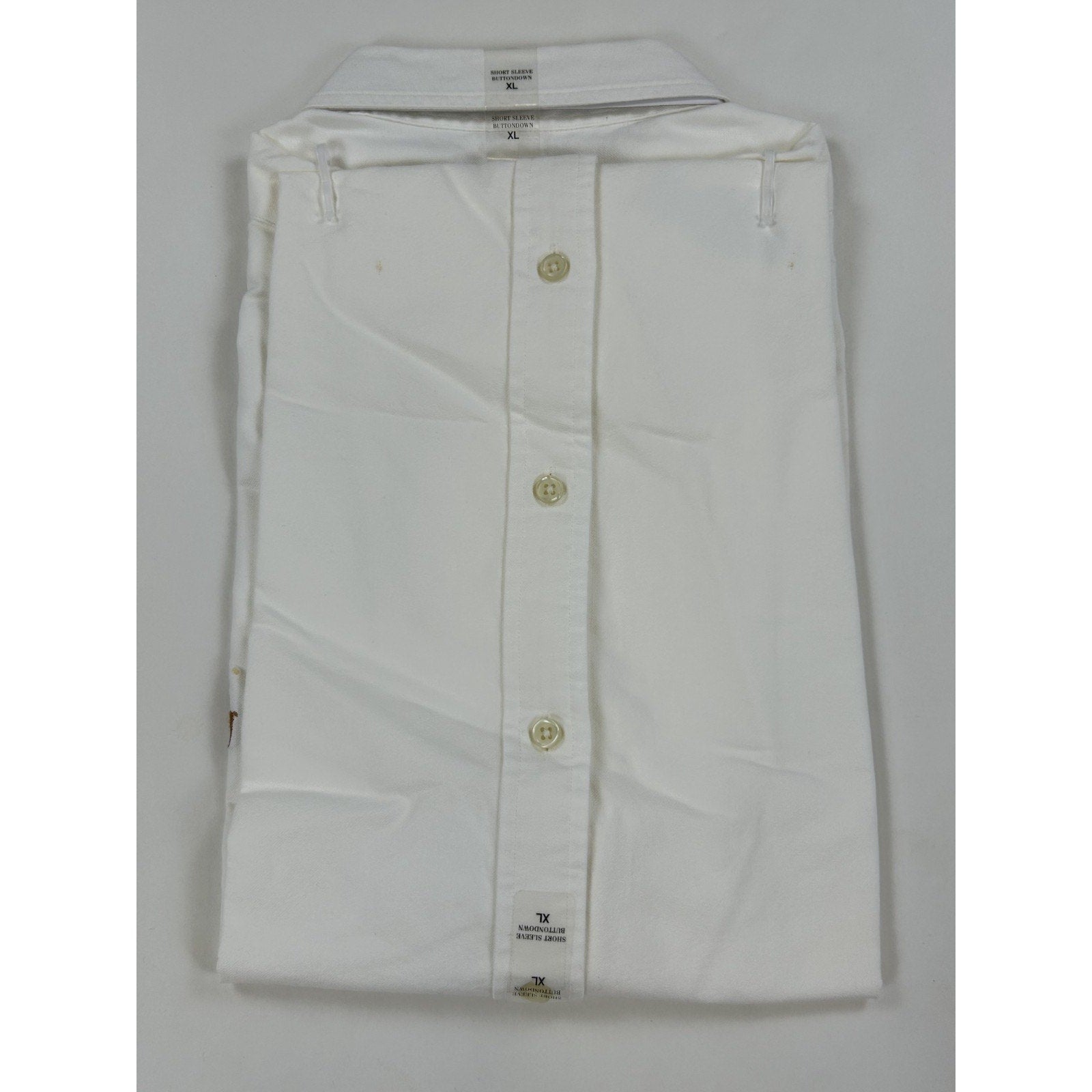 Polo Ralph Lauren Men Classic Fit Short Sleeve Shirt White Size XL