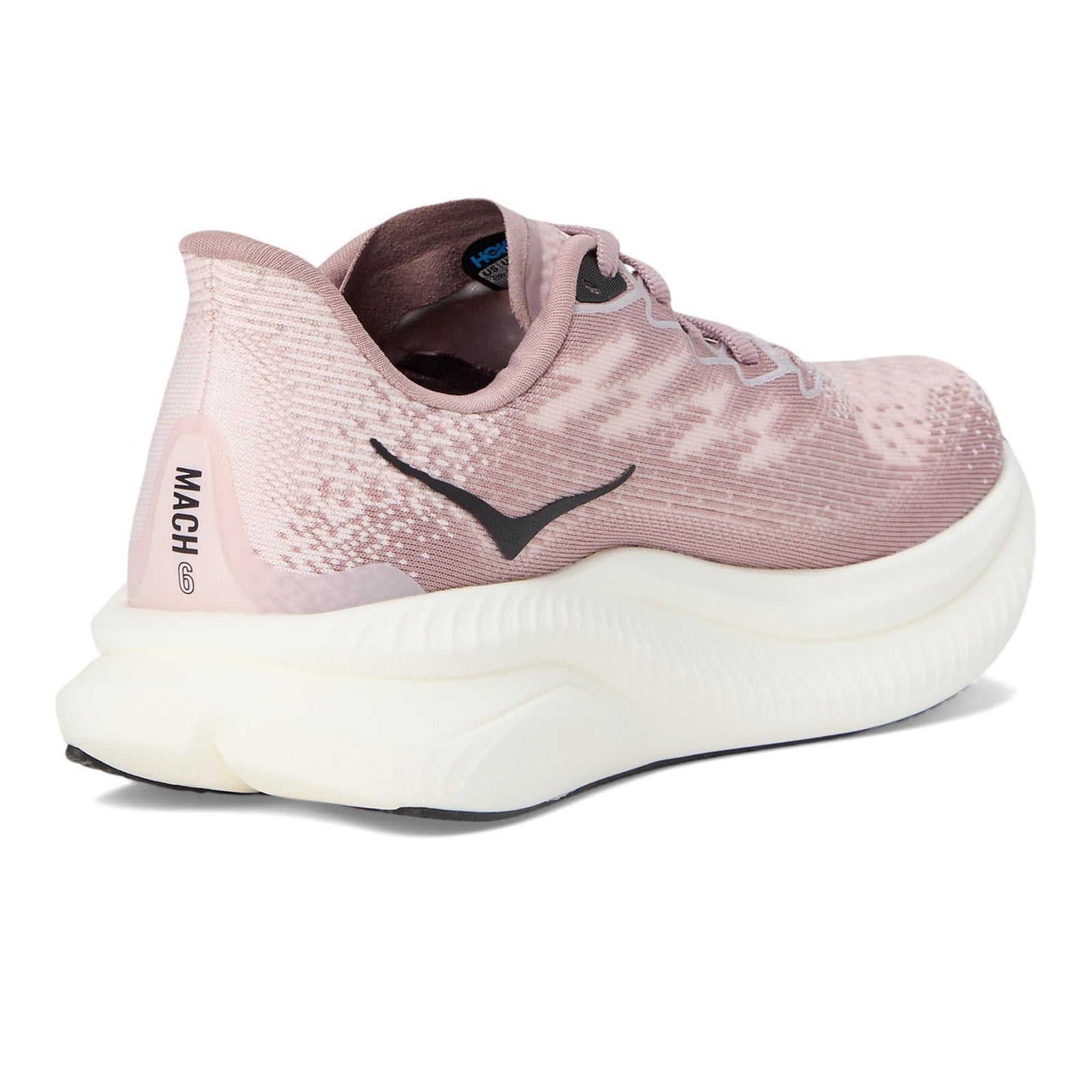 Hoka Women Mach 6 Running Shoes Cosmic Pearl/Quartzite Size 7.5M