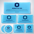 ICEWRAPS Gel Ice Packs 7-Pack Hot & Cold Therapy Multi-Sizes
