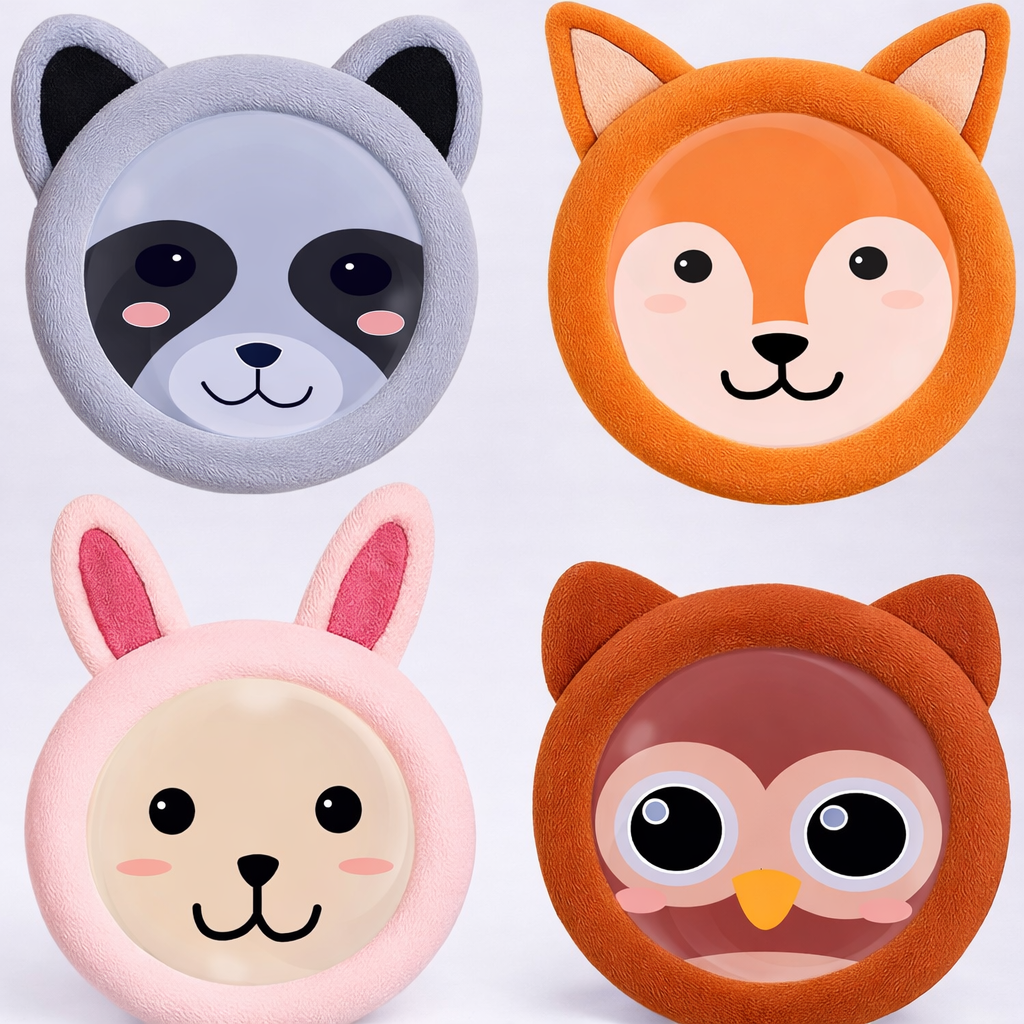 ICEWRAPS Kids Boo Boo Ice Packs – Reusable 4" Gel Packs, 4 Pack