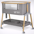 Motherly Haven Baby Bassinet Bedside Sleeper Adjustable 7 Height