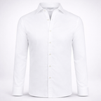 MCGREGOR Men Oxford Shirt Stretch Button Down Regular Fit White Size XL