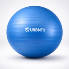 URBNFit 65cm Exercise Ball for Stability & Yoga, Blue