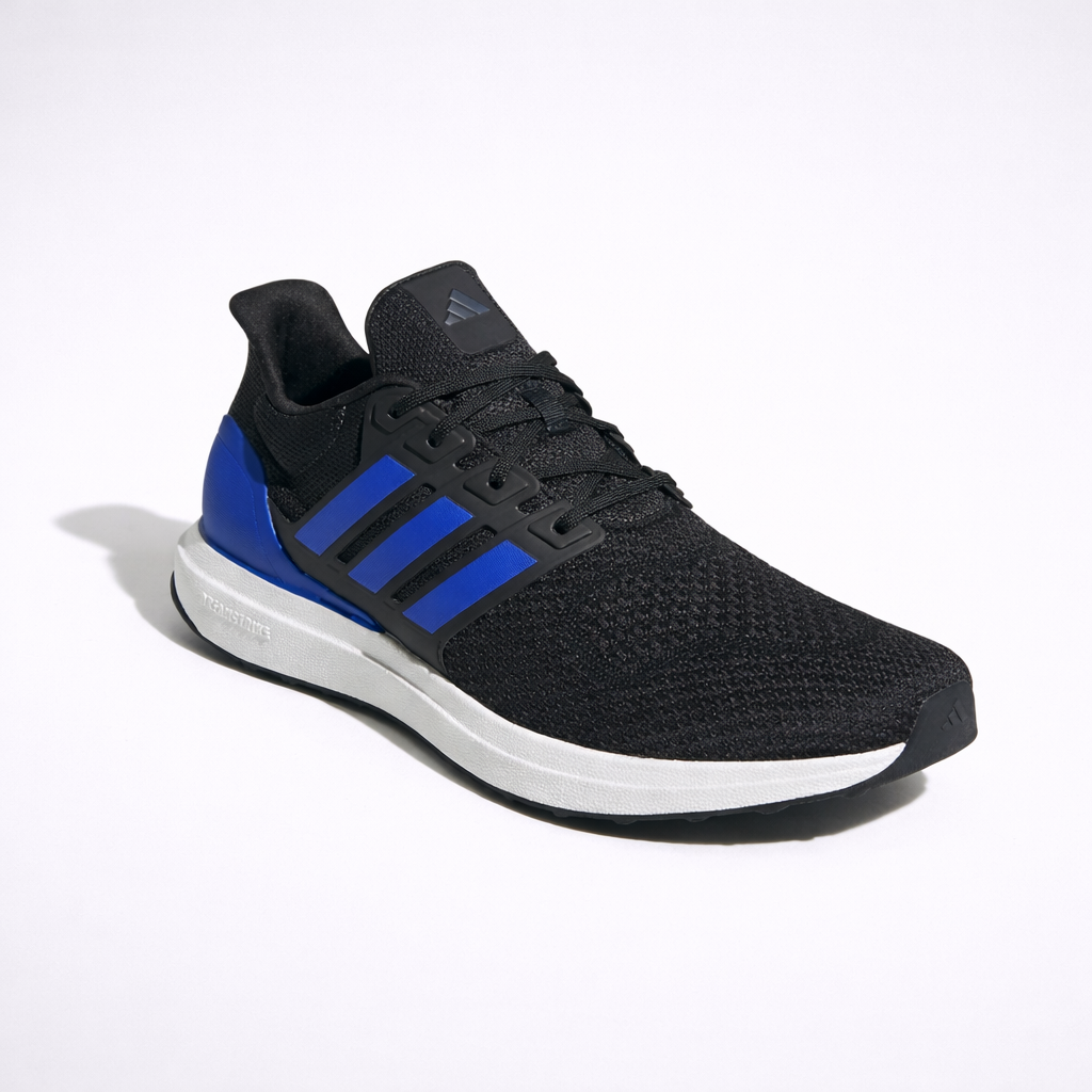 Adidas Men DNA Sportswear Shoes Black/Lucid Blue/Carbon Size 10