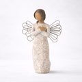 Willow Tree Remembrance Angel Darker Skin Hand-Painted Figure