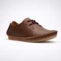 Clarks Women Janey Mae Oxford Shoes Beeswax Size 5.5