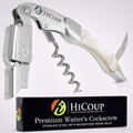 HiCoup Professional Wine Opener Corkscrew with Foil Cutter