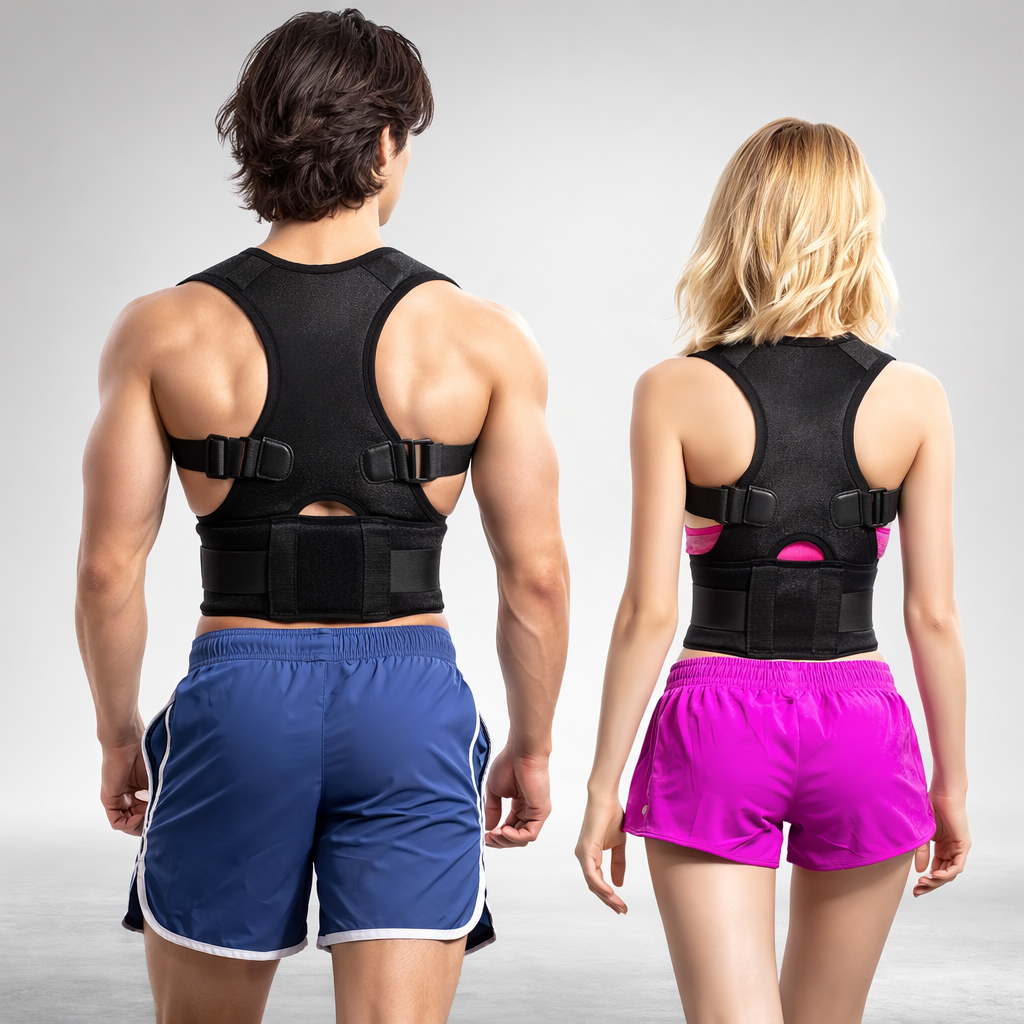 FlexGuard Posture Corrector Back Support Brace Size Large