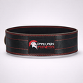 Dark Iron SM Fitness Weight Lifting Belt Black Leather