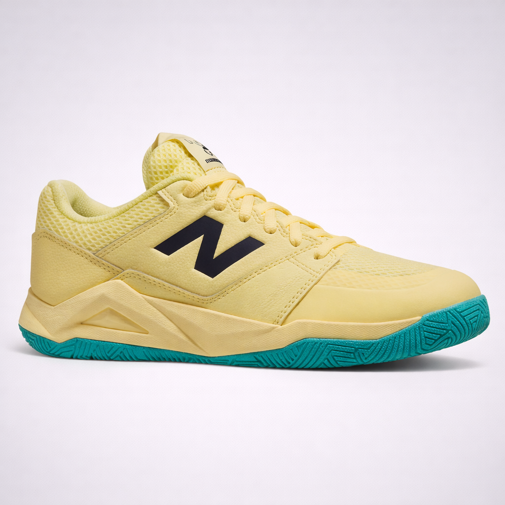 New Balance Women Tennis Shoe Parchment/Nb Navy Size 7M