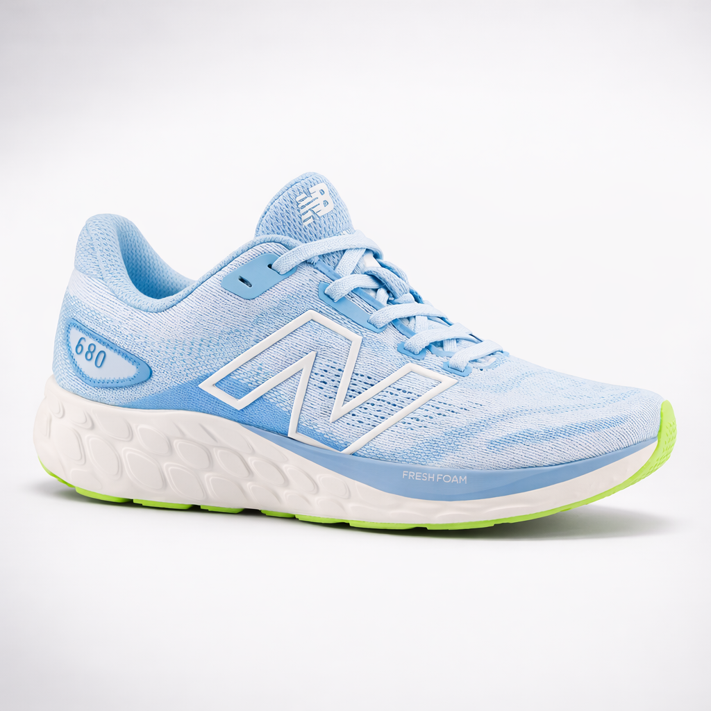 New Balance Women 680 V7 Running Shoes Blue Size 7B