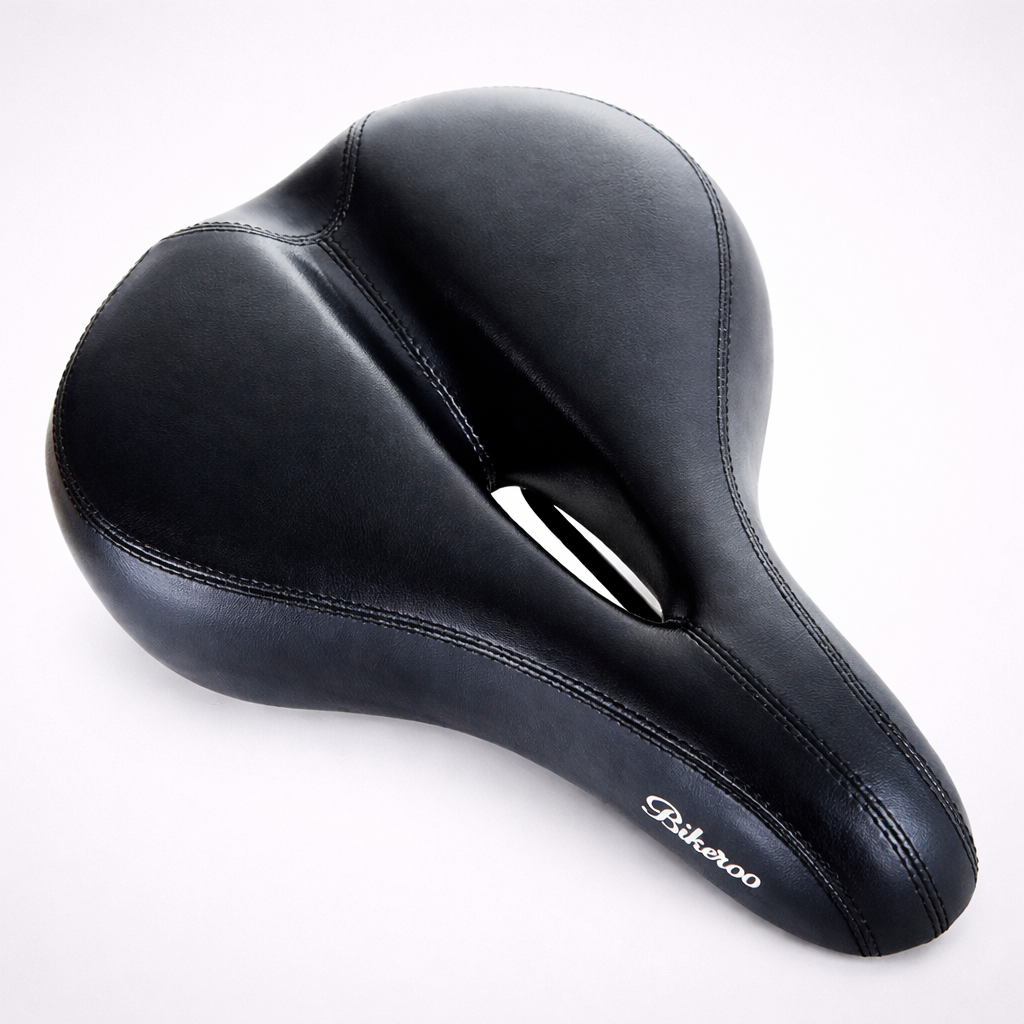 Bikeroo Comfort Bike Saddle Memory Foam Black