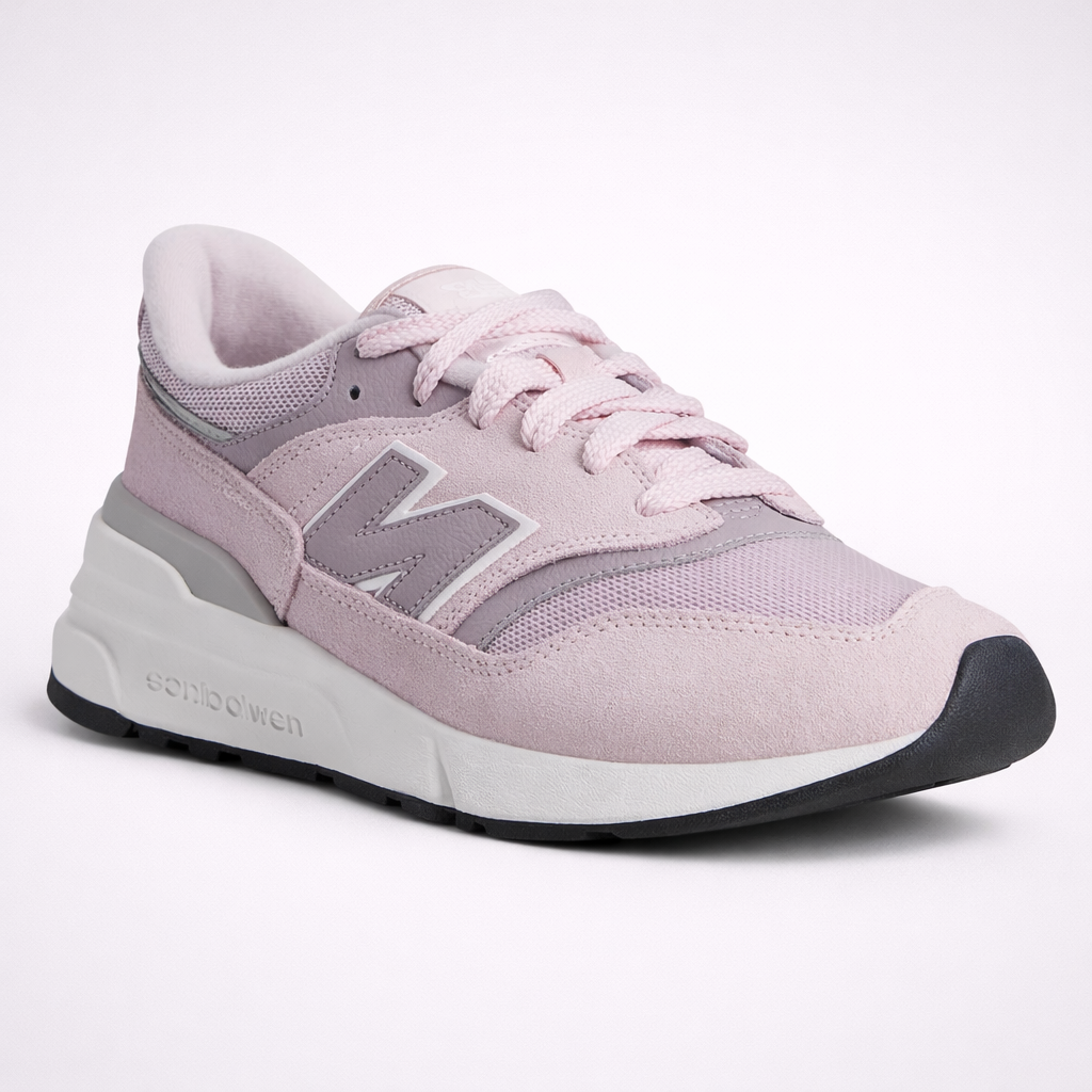 New Balance Unisex 997R Rose Sugar/Ice Wine Men 10 Women 11.5