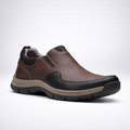 Clarks Men Walpath Step Loafer Dark Brown Size 8 Wide