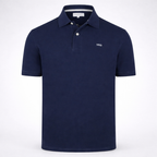 MCGREGOR Men Polo Shirt Cotton Regular Fit Short Sleeve Navy Size L