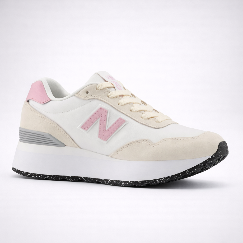 New Balance Women 515 V3 Sneaker White/Sea Salt Size 8 M