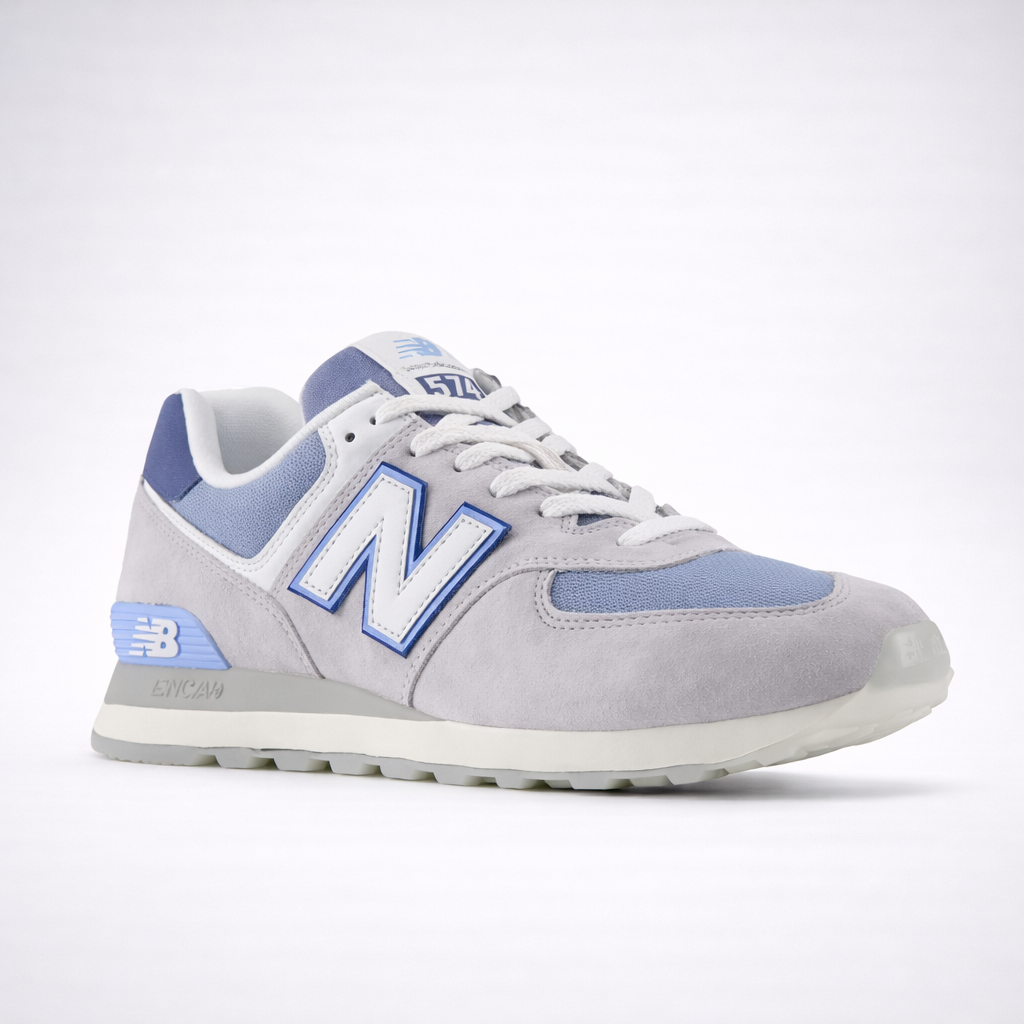 New Balance Unisex 574 V2 Sneaker Pearl Grey/Nb White