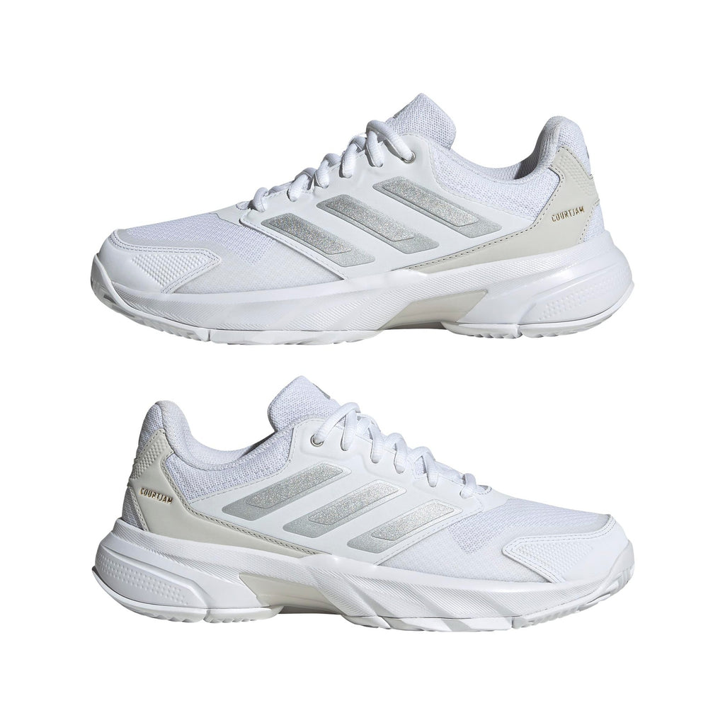 Adidas Women CourtJam Control 3 Tennis Shoes White Size 6