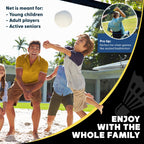 BOULDER Portable Badminton Pickleball Net 10 FT Black
