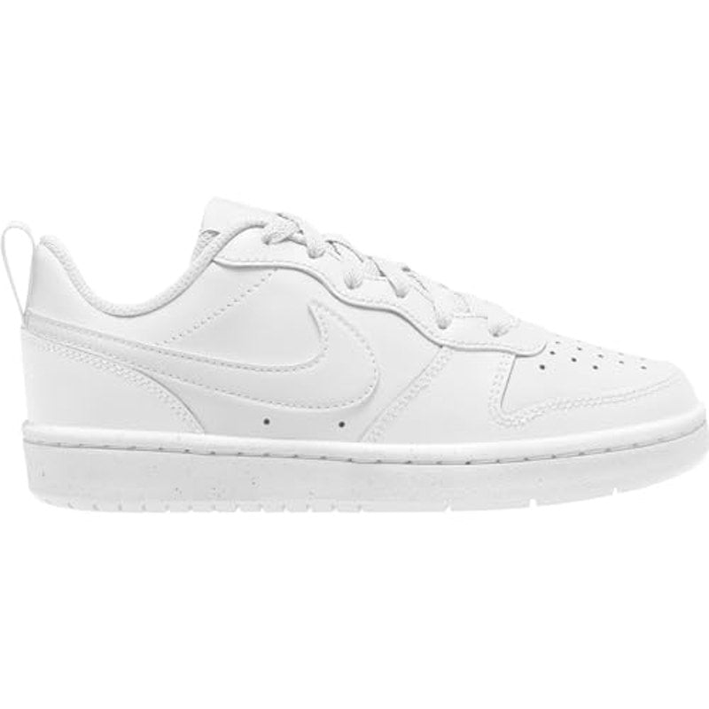 Nike Kids Court Borough 2 Low Top Sneaker White Size 5
