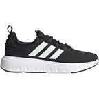 Adidas Men Swift Run23 Sneakers Black/White Lightweight Size 13