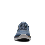 Clarks Men Clarkspro Lace Navy Leather 10.5 Medium