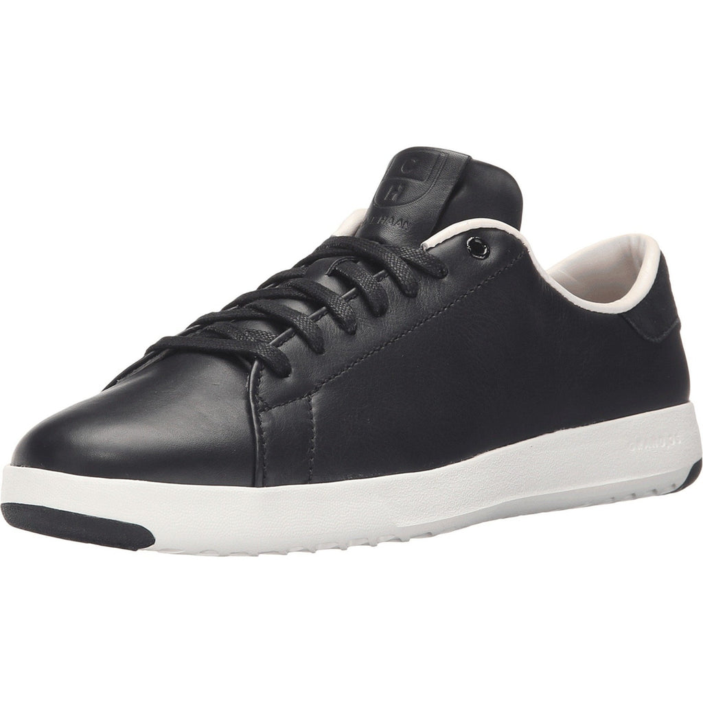 Cole Haan Women GrandPro Tennis Sneaker  Black/White Size 8B