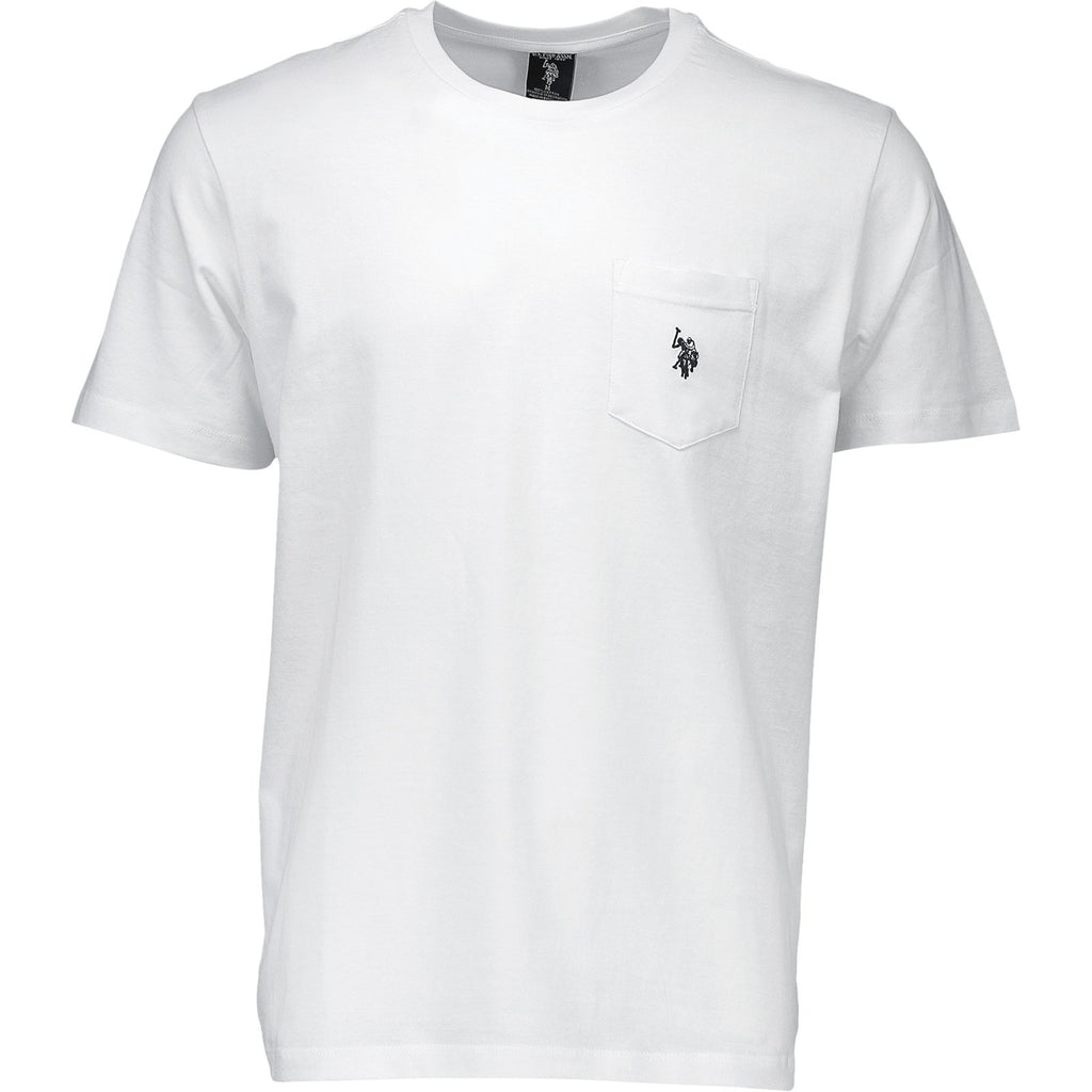 U.S. Polo Assn. Men Crew Neck Pocket T-Shirt – Casual Tee Size S
