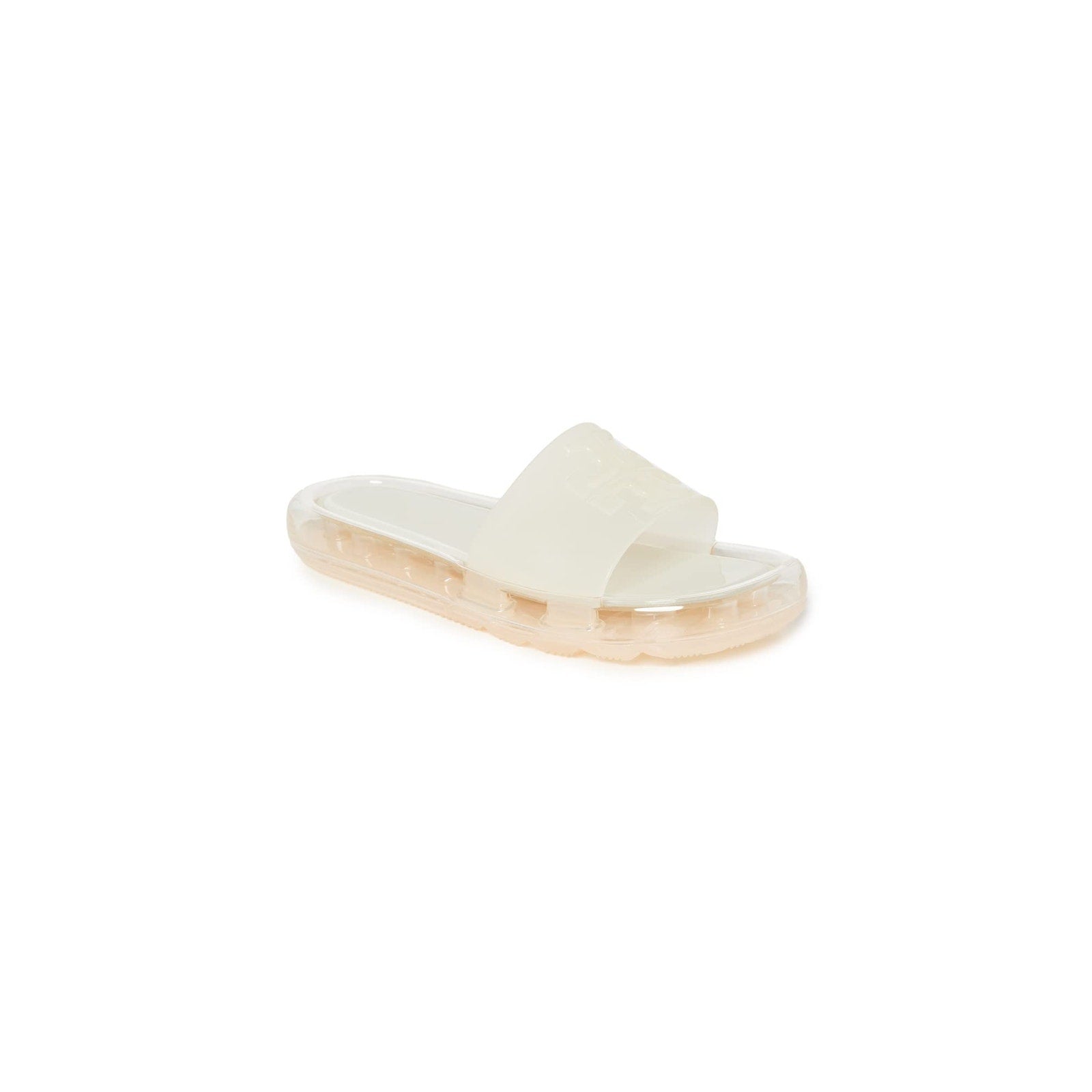 Tory Burch Women Bubble Jelly Slides Ivory Off White Size 7 M