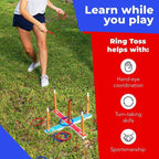 Elite Sportz Ring Toss Game for Family – Outdoor Lawn Toy