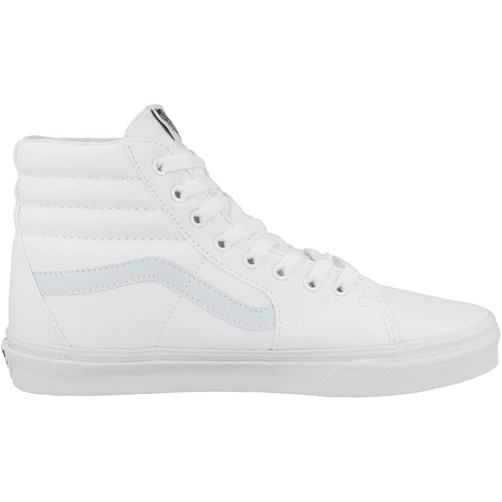 Vans Unisex High-Top Shoes White Size 8 Men 9.5 Women