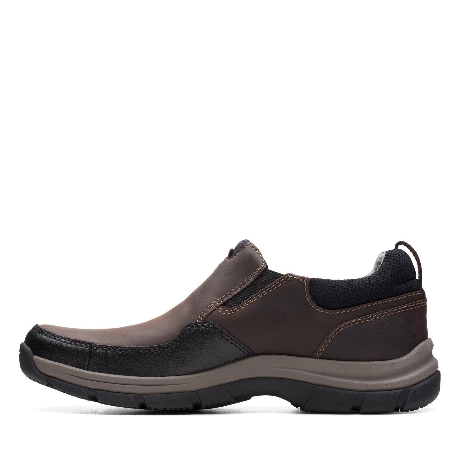 Clarks Men Walpath Step Loafer Dark Brown Size 8 Wide