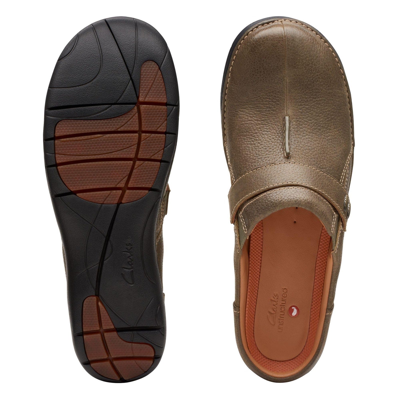 Clarks Unisex Un Loop Ease Sneaker Dark Olive Size 8.5