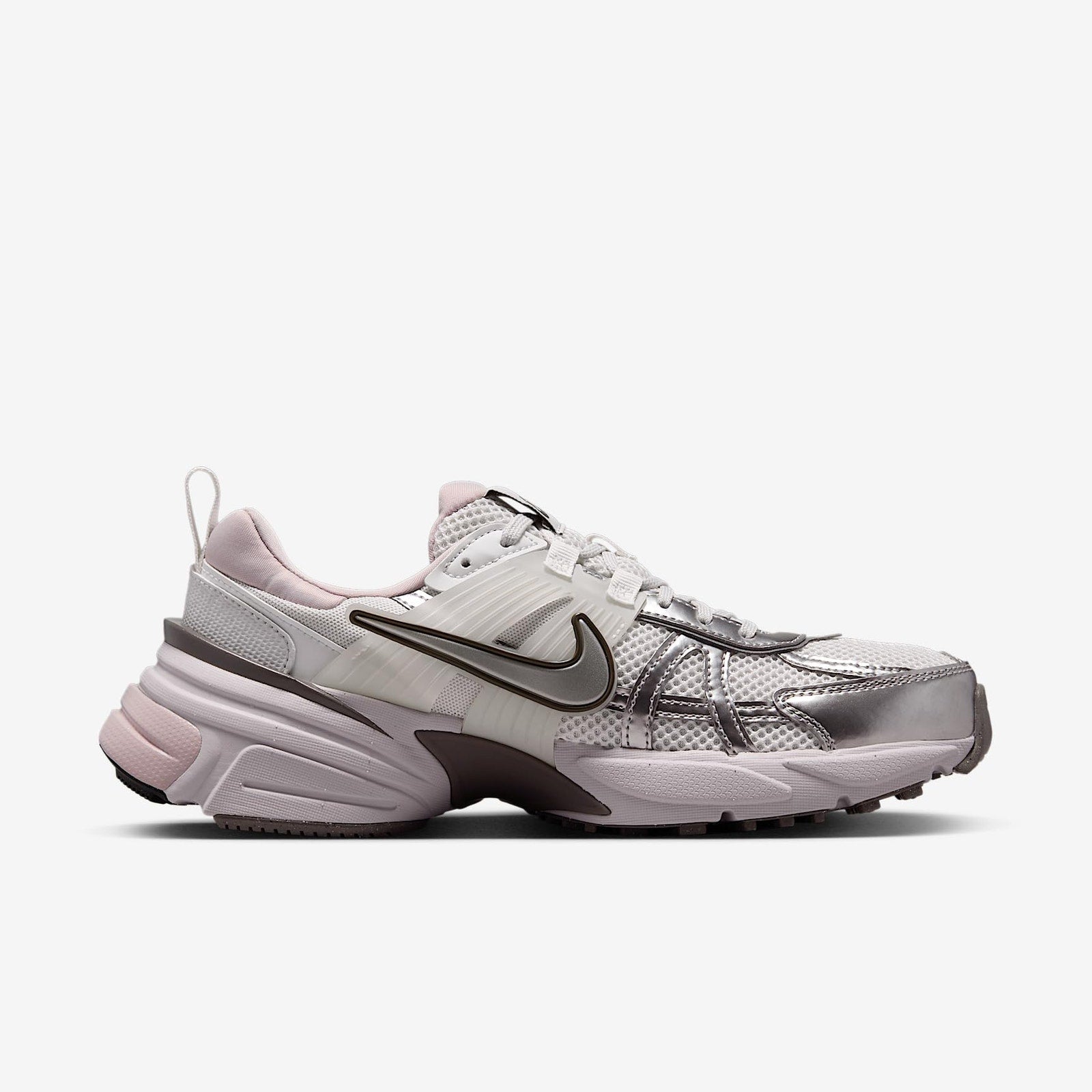 Nike Women Run Shoes (Platinum White/Cave Stone/Silver) Size 8